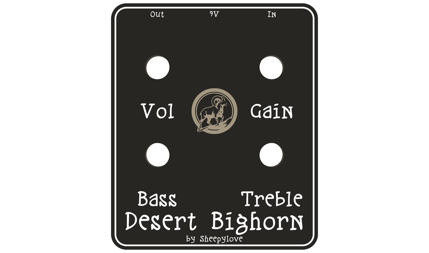 Desert Bighorn - Faceplate