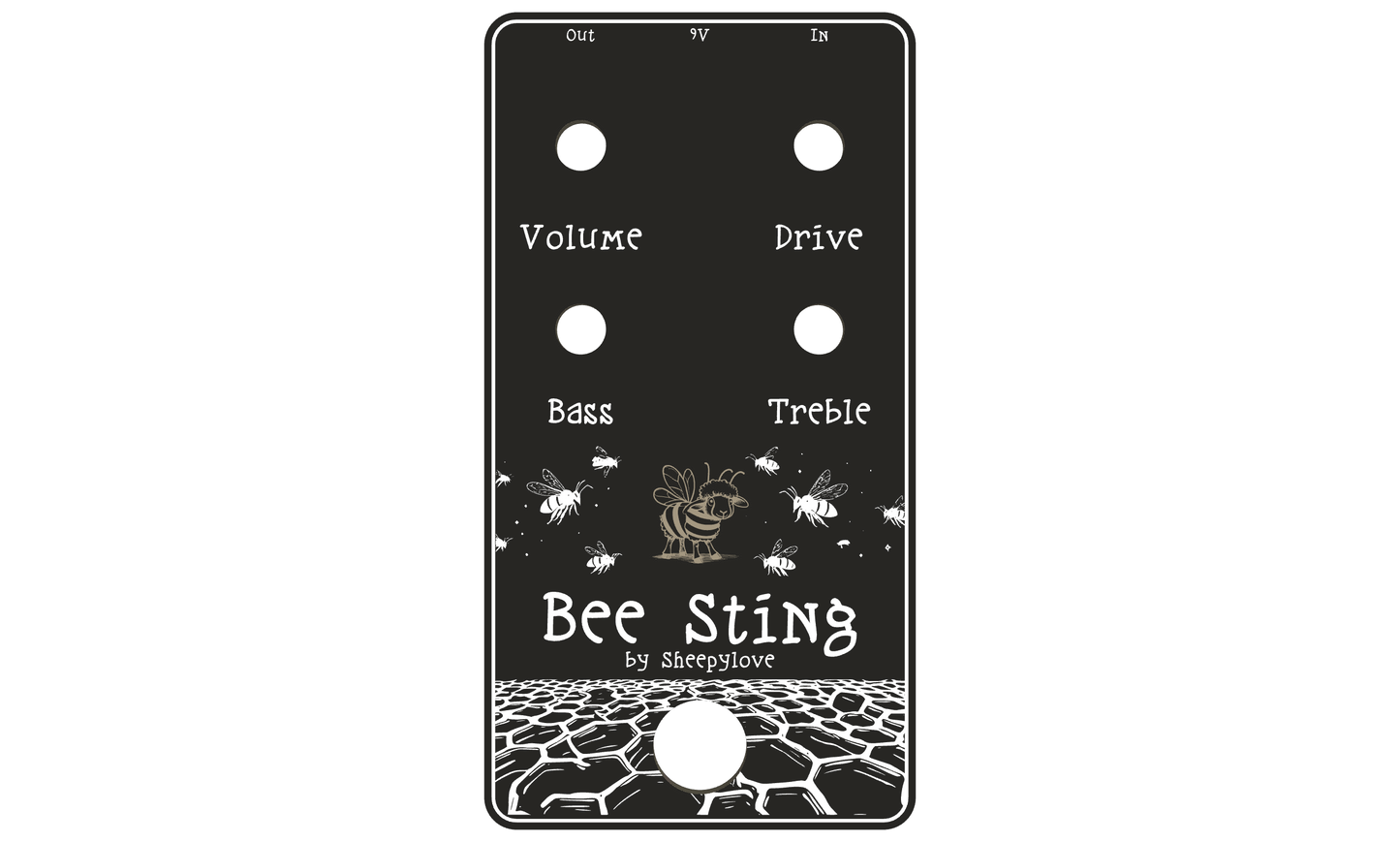 Bee Sting - Faceplate