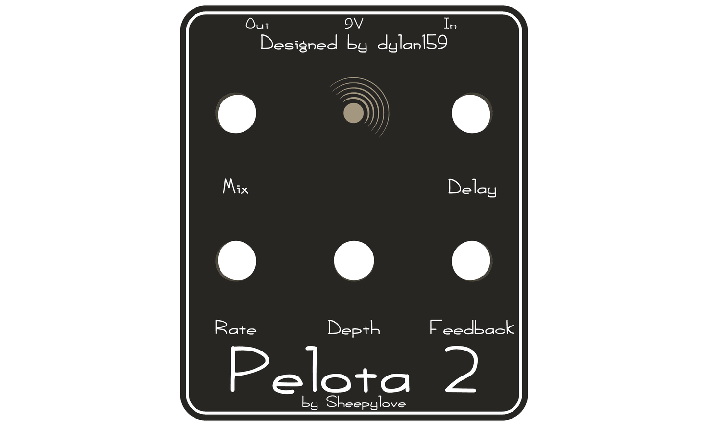 Pelota 2 - Faceplate